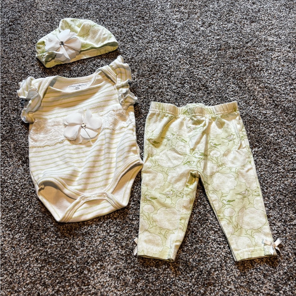 Catherine Malandrino Baby Striped Outfit